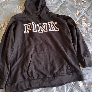 Victoria's Secret Pink Label Black Hoodie